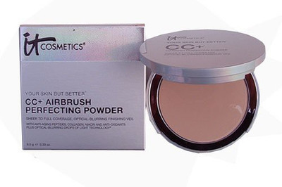 

It Cosmetics Cc+ Airbrush Perfecting Powder (Light)(Brown)