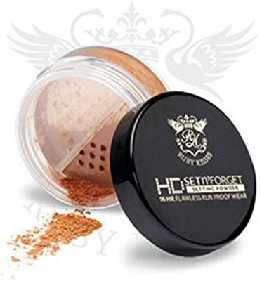 

Ruby Kisses Hd Set N Forget Setting Powder 16Hr Rrsp02 Banana(Brown)