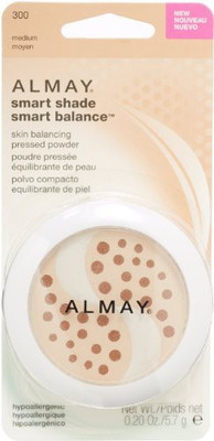 

Almay Smart Shade Smart Balance Skin Balancing Pressed Powder, Medium [300] 0.20 Oz (Pack Of 2)(Brown)