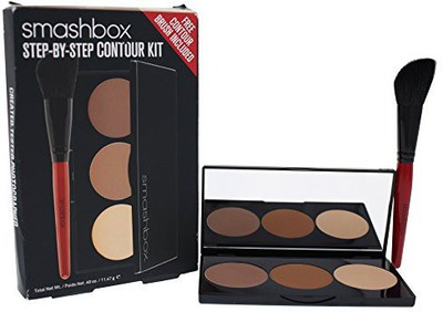 

Smashbox Step By Step Contour Kit With Light/Medium Brush(Brown)