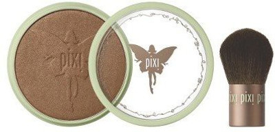 

Illuminations Pixi Beauty Bronzer And Brush(Brown)