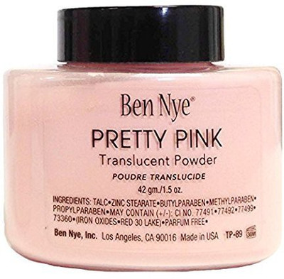 

Ben Nye Translucent Face Powder Prettey Pink 1.5Oz/42 Gm/Bottle(Pink)