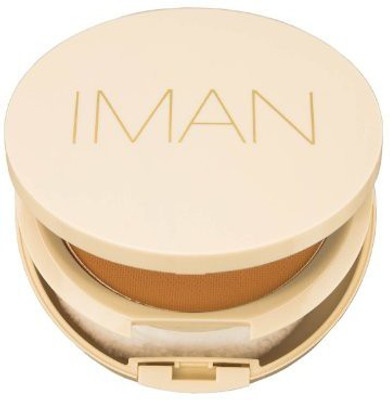 

Iman Cosmetics Perfect Response Oil-Blotting Pressed Powder, Light Skin, Light Medium(Brown)