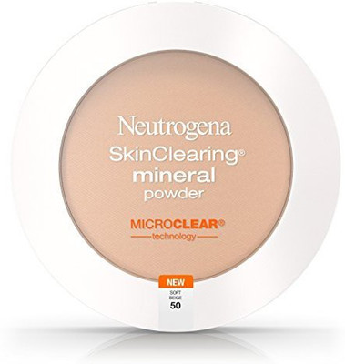 

Neutrogena Skinclearing Mineral Powder, Soft Beige 50, .38 Oz.(Brown)