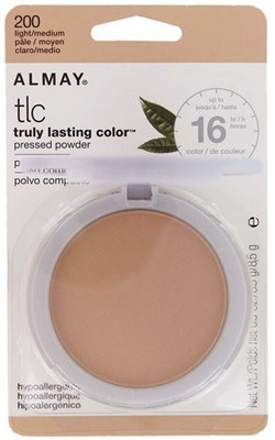 

Almay Truly Lasting Color Pressed Powder, Light/Medium 200(Brown)