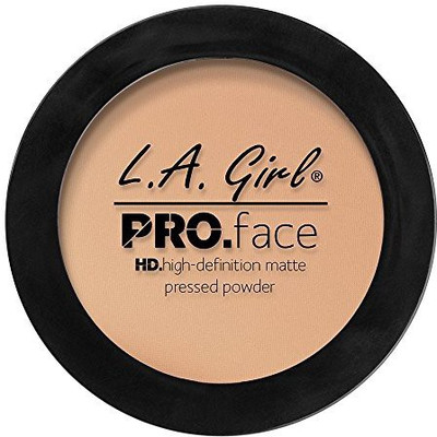 

L.A. Girl L.A. Girl Pro Face Hd Matte Pressed Powder, Buff, 0.25 Ounce (Pack Of 3)(Brown)