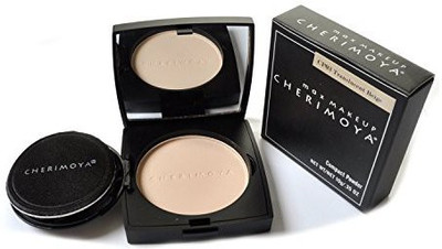 

Cherimoya Max Makeup Compact Powder Translucent Beige 0.35 Oz(Brown)