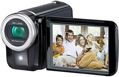 

TVC Skyshop iCAM FHD 18 8 X OPTICAL ZOOM Camcorder(Black)