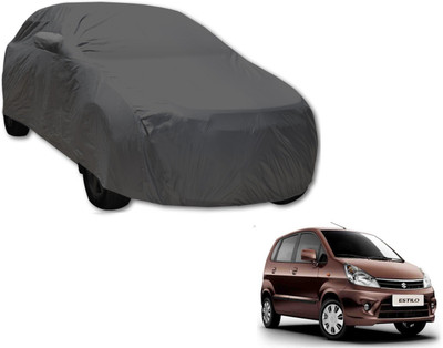 Auto Hub Car Cover For Maruti Suzuki Zen Estilo (With Mirror Pockets)(Grey)