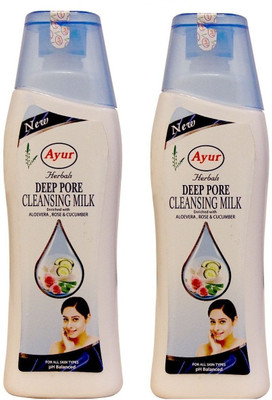 

ayur Deep Pure Cleansing Milk 500ml (pack of 2)(1000 ml)