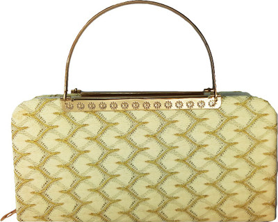 

BANDICOOT Casual, Party, Formal, Party, Sports White, Gold Clutch, Gold;white
