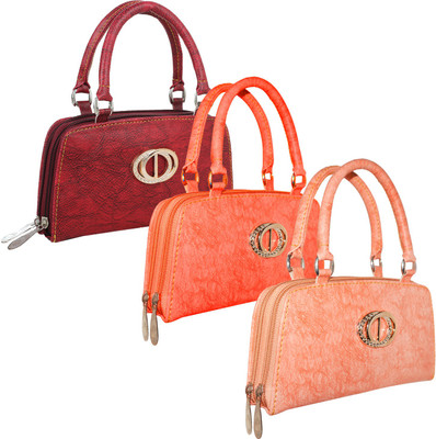

Element Cart Casual, Formal, Party Multicolor Clutch