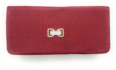 

M.Crownwill Casual Maroon Clutch
