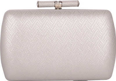 

Butterfly Bags Casual Silver Clutch