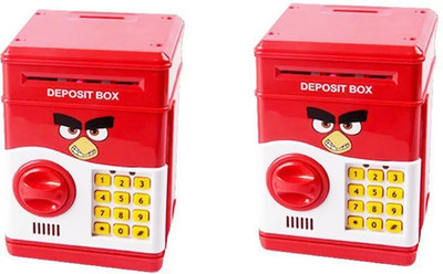 

Kanchan Toys Toys For Kids Pack Of 2 Coin Bank(Multicolor)
