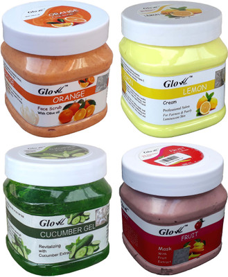 

Glow Right JASHM SPECIAL FACIAL SET IV(Set of 4)