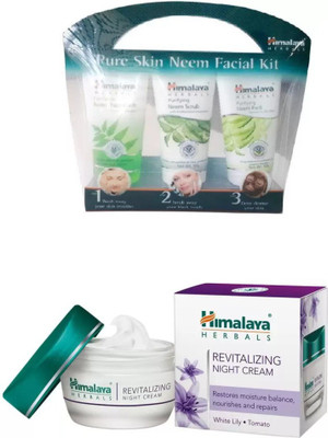 

Himalaya NEEM FACAIL KIT, REVITALIZING NIGHT CREAM(Set of 2)