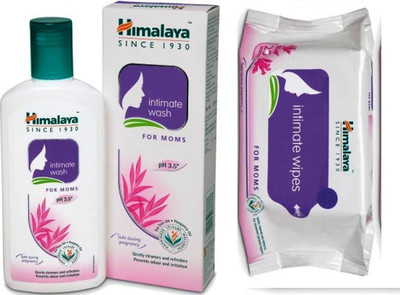 

Himalaya Intimate Wash 200ml and 20 Intimate Wipes(Set of 1)