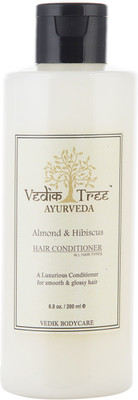 VEDIKTREE Ayurveda Almond & Hibicsus Hair Conditiner, 200ml(200 ml)