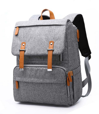 

Kiddale Baby Diaper Bag Backpack Large Capacity Nappy Bag Mummy Travel Bag Multifunction Baby Organizer Bag with 14 pockets including 3 Insulated Pockets for bottles,a separate wipe pocket, stroller strap, mesh pocket with independent , waterproof fabric 