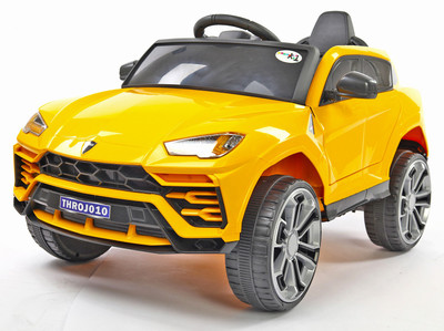 

Toy House Dazzling Lambro SUV Rechargeable Battery Operated Ride-on car for Kids ( 2 to 5yrs ) Car Battery Operated Ride On(Yellow)