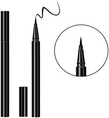 

Eyx Formula Waterproof Black Eyeliner Liquid Pencil Water Line Eye Liner Makeup Pen Eye Beauty Blender Eyebrow Pencil Professional Cosmetics 10 ml(Black)