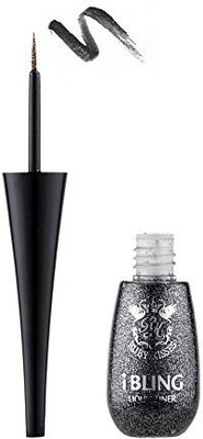 

Ruby Kisses Eye Bling Glitter Eyeliner Glitz N Black 10 ml(Black)