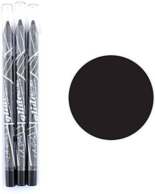 

L.A. Girl L.A. Girl Gel Glide Eyeliner Pencil 351 Very Black 3Pcs 10 ml(Black)