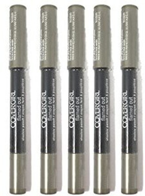 

Cover Girl Pack Of 5 Flamed Out Eye Shadow Pencil Ashen Glow Flame 335 0.08 Oz 10 ml(Black)