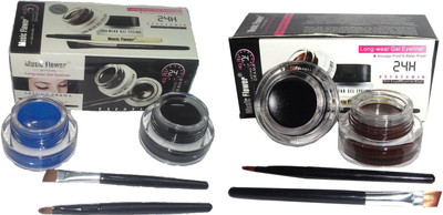 

Music Flower Eye Studio 24 hours Long Wear Gel Eyeliner 6 g(Black, Blue)
