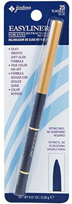 

Jordana Easyliner For Eyes 25 Blackest Blue 10 ml(Black)