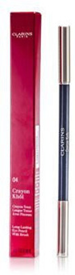 

Clarins Long Lasting Eye Pencil With Brush # 04 Platinum 1.05G 0.037Oz 10 ml(Black)