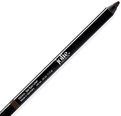 

Jolie Super Smooth Gel Crayon Eyeliner Pencil Sienna Brown 10 ml(Black)