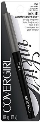 

Cover Girl Ink It By Perfect Point Plus Waterproof Eyeliner Charcoal Ink 250 Packaging May Vary 10 ml(Black)