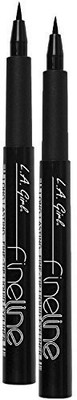 

L.A. Girl L.A. Girl Fineline Long Lasting Fine Tip Liquid Eye Liner Pack Of 2 10 ml(Black)