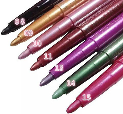 

Eyx Formula Iebeautyaigner 14 Colors Retractable Highlighting Wand Pearl Lip Eyeshadow Eyebrow Eyeliners Plastic Glitter Pencil Pen Cosmetic Makeup Set Kit Eyeliner Highlighter Light Boost 10 ml(Multicolor)