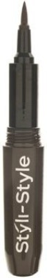 

Styli Style 24 Hr Power Nano Liner 24 Eyes Black Brown 10 ml(Black)