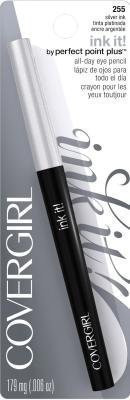 

Cover Girl Perfect Point Inked Eyeliner Silver Ink Pack Of 2 10 ml(Black)