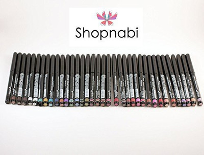 

Nabi Cosmetics 36Pcs Nabi Retractable Waterproof Eyeliner Wholesale Lot 10 ml(Multicolor)
