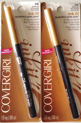

Cover Girl Pack Of 2 Ink It Eyeliner Golden Ink 10 ml(Black)