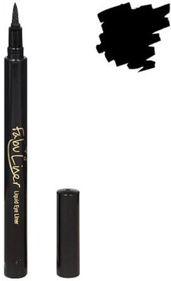 

Jordana 1 Fabuliner Liquid Eyeliner Black Fb01 Free Earring By 10 ml(Black)