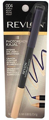 

Revlon Photo Ready Kajal Intense Eye Liner & Brightener Purple Reign 0.08 Oz 10 ml(Black)
