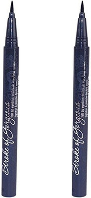 

Hard Candy Lot 2 Stroke Of Gorgeous Felt Tip Eyeliner Liner In The Navy 10 ml(Black)