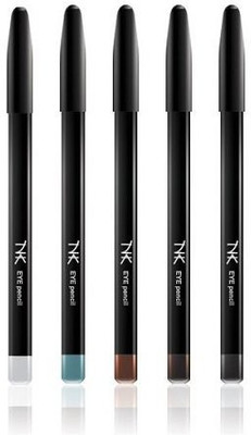 

Nicka K Auto Eye Liner Set Of 5: Aa21 Turquoise Aa22 Deep Sky Blue Aa26 Inch Worm Aa052 Persian Pink Aa25 Evergreen 10 ml(Multicolor)