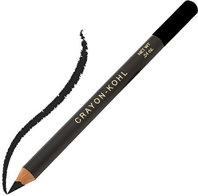

Jolie Cosmetics Slim Eye Pencil Liner Soft Creamy Formula Jet Black 10 ml(Black)