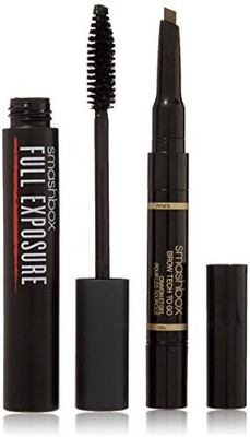 

Smashbox Get Framed Eye Duo 2 Piece Brow Tech Togo Crayon Gel & Pencil No.539 Brunette No.001 Jet Black 2 Count 10 ml(Black)