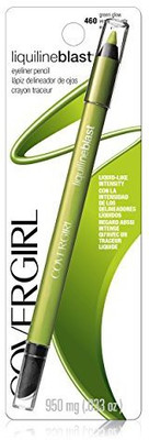 

Cover Girl Liquilineblast Eyeliner Pencil Green Glow 460 .033 Oz Old Version Packaging May Vary 10 ml(Green)