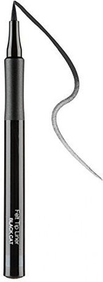 

Jolie Felt Tip Liner Bold Liquid Eyeliner Pen Continues Color Vibrancy For All Day Wear Black Cat 10 ml(Black)