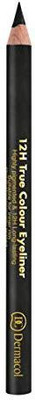 

Dermacol 12H True Color Eyeliner 416 No.8 Black 10 ml(Black)
