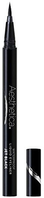 

Aesthetica Felt Tip Liquid Eyeliner Pen Fast Drying Waterproof & Smudge Proof Eye Liner Jet Black 10 ml(Black)